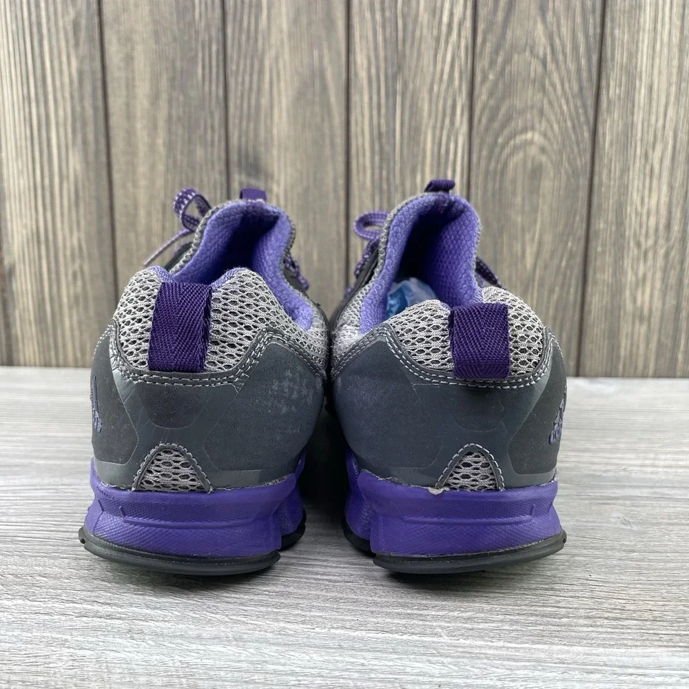 Adidas Climacool Women's Size 9.5 Purple Gray Athletic Running Shoes